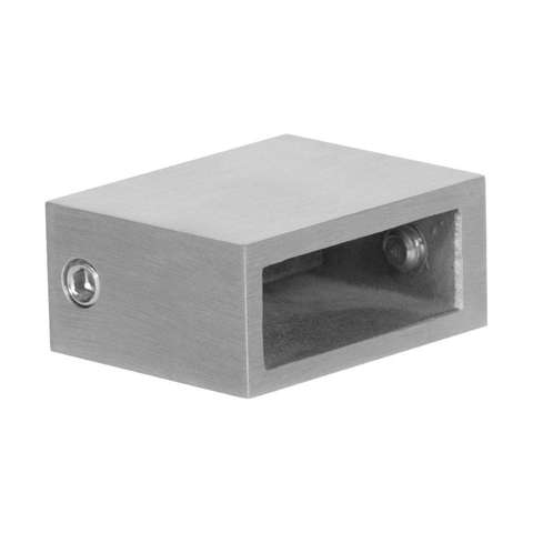 BRAUER Void porte de niche 2 parties verre clair 100x200 réversible avec porte battante 60 au mur incl. traitement anticalcaire du verre PVD coloris inox SW223759