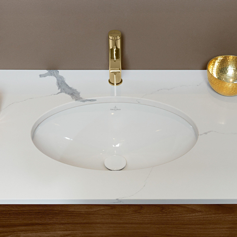Villeroy & Boch Evana onderbouwwastafel - 50x35cm - White Alpine (glans wit) 0120316