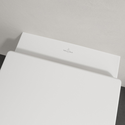 Villeroy & Boch Architectura pack combiné à fond creux directflush avec abattant softclose et quick release ceramic+ blanc SW448414