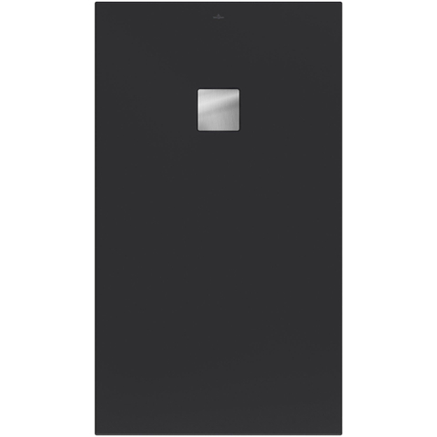 Villeroy & Boch Excello douchevloer - 140x80cm polyurethaan/acryl - Anthracite (grijs) SW376010