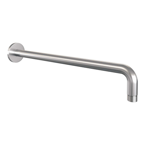 BRAUER Brushed Carving Douche de pluie thermostatique encastrée - boutons poussoirs - SET 70 - douche de tête 30cm - bras mural courbé - douchette 3 jets - flexible de douche - barre de douche intégrée - inox brossé PVD SW925461