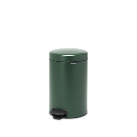 Brabantia NewIcon Poubelle 12 litres avec seau intérieur en plastique Pine Green SW767515