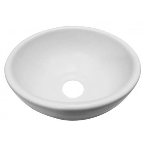 Wiesbaden Consilio Waskom rond - 20x9cm - keramiek - mat wit SW440854