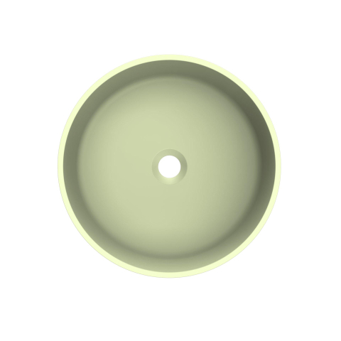 Arcqua Case waskom - rond - 40cm - mat pastel groen SW1209090