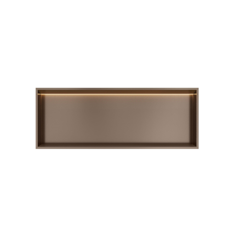 Hotbath &MORE Inbouwbox of inbouwnis - 30x80x10 - met LED - IP44 - tuscan bronze (brons) SW1246632