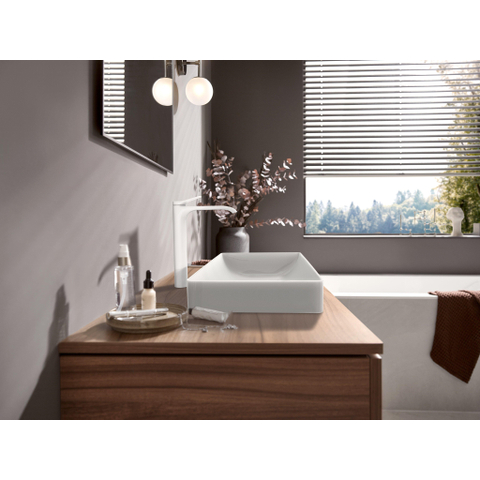 Hansgrohe VIVENIS 1 greeps wastafelkraan - 250 zonder afvoer - mat zwart SW642507