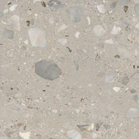 ÉCHANTILLON Ceralto Nobile Polished Carrelage de sol 900X900 Sassi Grigio 9mm Mat Ret.R10 SW1449511