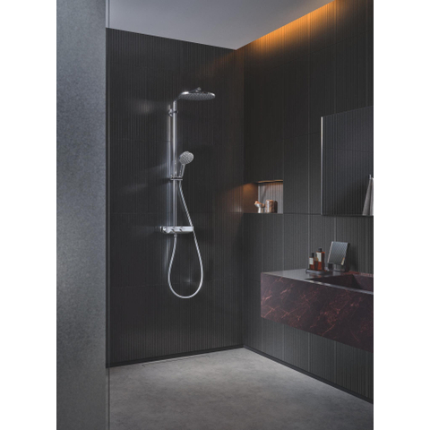 GROHE Vitalio Joy+ doucheset - 28cm - rond - thermostatisch - SmartControl - chroom SW1590098