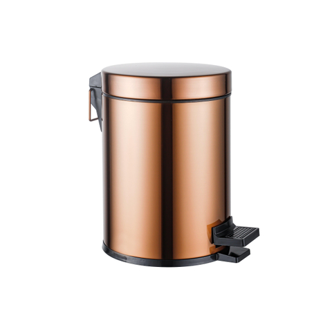 Fortifura Calvi pedaalemmer - 5 liter - rond - PVD - geborsteld koper SW1111581