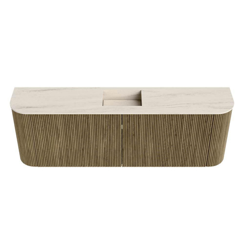 Mondiaz JOYA-DLUX 123.2cm toiletmeubel - ronding links en rechts kleur Dusk - Wastafel FAYE positie Midden 1 kraangat kleur Meli. SW1425874