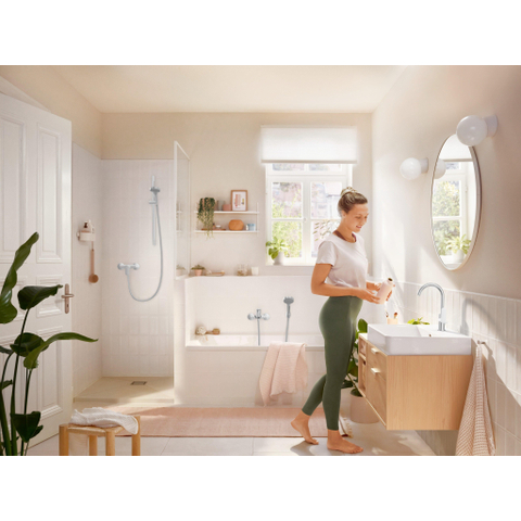 Hansgrohe Rebris s 1 greeps - opbouw badmengkraan hartafstand 15 - 3cm - hoogglans chroom SW802966