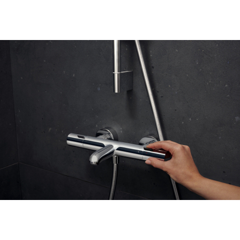 Hansgrohe Ecostat fine Opbouw bad - thermostaat - chroom (zwart) SW1152217