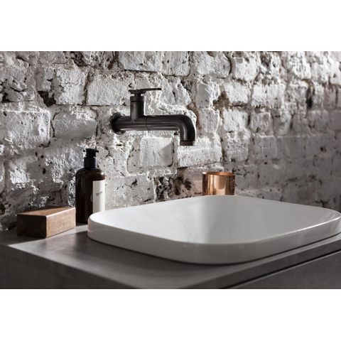 Crosswater Union Mitigeur lavabo - encastrable - simple - brushed black chrome (gunmetal) SW968256