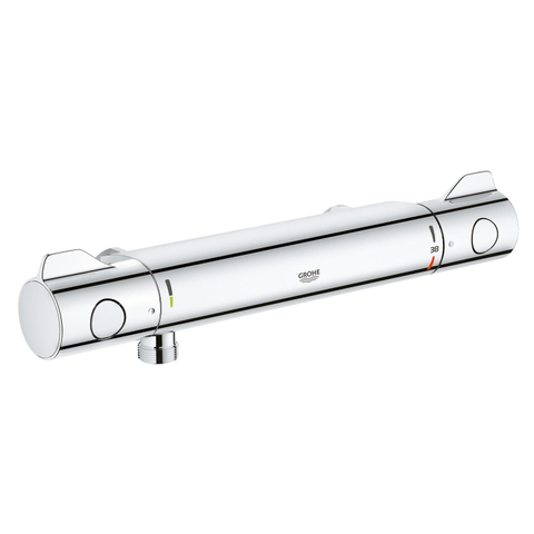 Grohe Grohtherm 800 Douchekraan - thermostatisch - EcoJoy - volumegreep met ecobutton - chroom 0442501