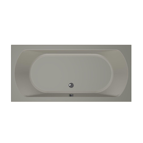 Xenz Lagoon Baignoire duo - 190x90x53 - bonde Centrale - acrylique - ciment SW103405