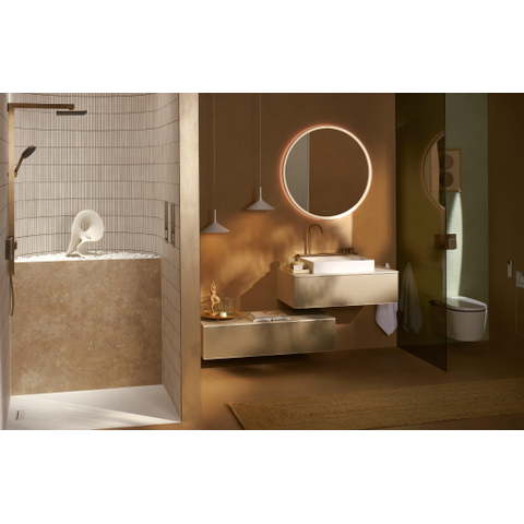 Hansgrohe iFrame Element E plaque de commande pour - double chasse - bronze brossé SW1388329