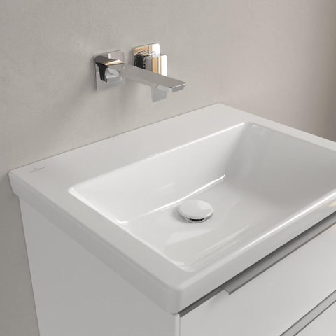 Villeroy & Boch Subway 3.0 Lavabo - 600 x 470 x 165 mm - blanc alpin brillant (blanc) - sans trop-plein SW702173