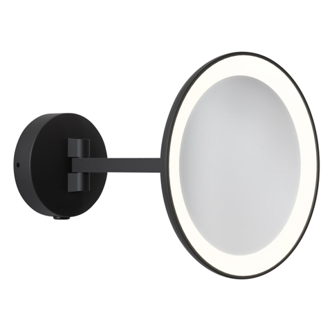 Astro Mascali Round make-upspiegel – 5x vergrotend – LED-verlichting – Zwart mat SW927631