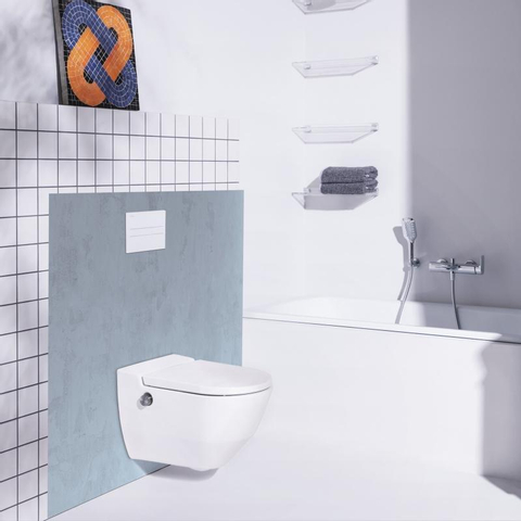 Laufen Cleanet Navia WC lavant – compact, commande via application – blanc brillant LCC SW258682