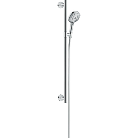 Hansgrohe Raindance Select S Doucheset - 120 - 3jet - met Unica S Puro - glijstang 90cm - hoogglans chroom SW66604