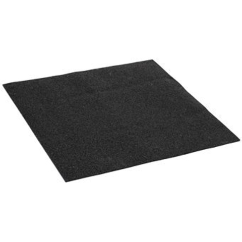 Plieger Tapis douche étouffant son antidérapant 60x60cm noir pour lave-linge 4390074