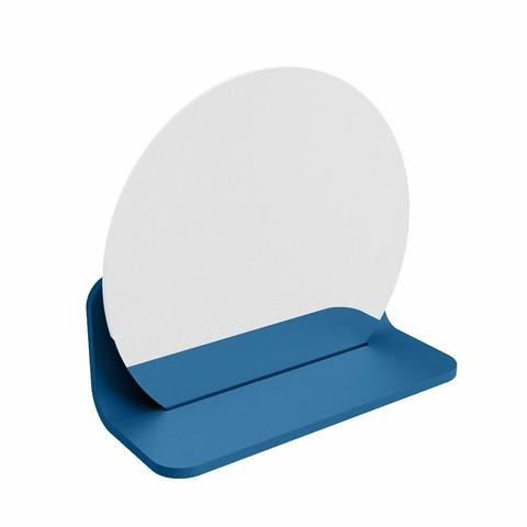 Mondiaz SPOT miroir – Ø 30 cm – avec tablette – Jeans (bleu) SW1235541
