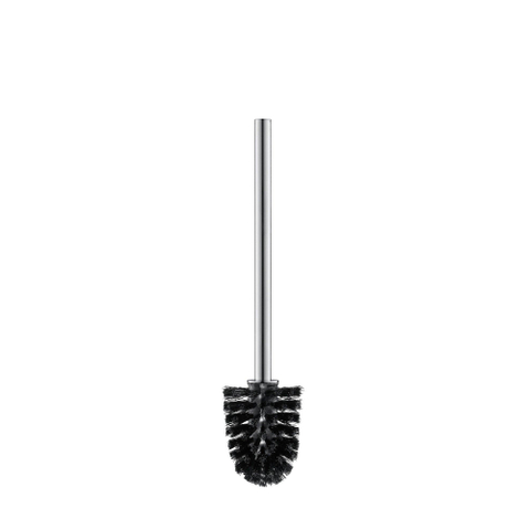 Duravit Karree Closetborstelgarnituur - met matglas wandmodel - hoogglans chroom SW55122