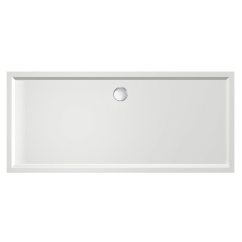 Xenz Mariana receveur de douche - 180x80x7 - Acrylique - blanc SW378859