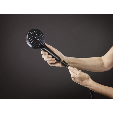 Hansgrohe Vernis Shape Showerpipe - 230 - 1jet Reno - ecosmart 9l/min - thermostaat - mat zwart SW651651