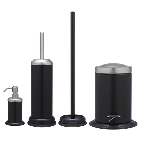 Sealskin Acero Poubelle à pédale 3 litres sur pied Noir CO361732419