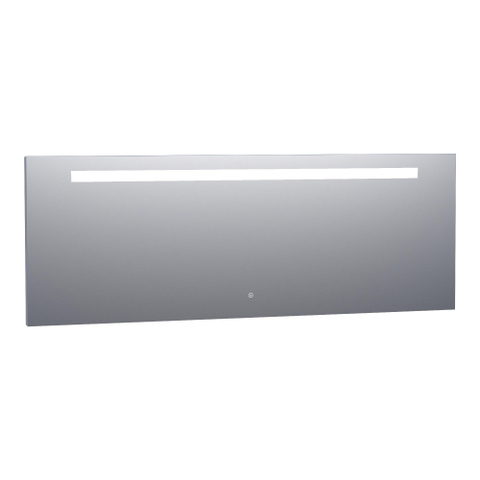BRAUER Garnet miroir – 200 x 70 cm – LED directe en haut – Aluminium SW278180