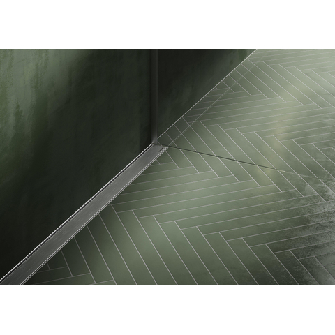 Easy Drain Compact TAF afvoergoot enkele plaat 90cm 30mm met Zero design rooster RVS TWEEDEKANS OUT14211