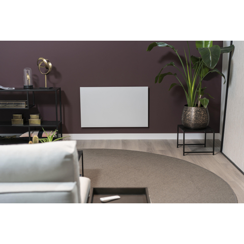 Eurom Mon Soleil 601 Wifi Chauffage infrarouge 100x60x5cm 600watt Métal Blanc SW481881