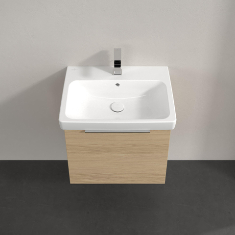 Villeroy & Boch Architectura Wastafelonderkast - 42x55cm - 1 lade - Nordic Oak (hout) SW1162164