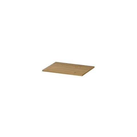 INK Topdeck Wastafelblad - 60x45x2cm - tbv onderkast - MDF - Fineer Natur SW493481