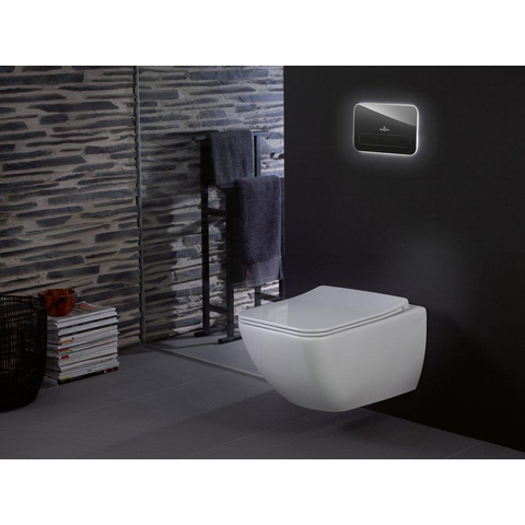 Villeroy & Boch venticello closetzitting slimseat - softclose quick release - White Alpine (glans wit) 1025173