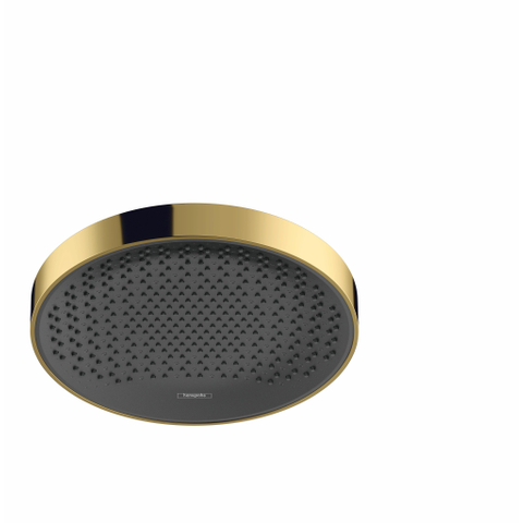 Hansgrohe Rainfinity douche de tête - 36cm - rond - 1 jet - polished gold optic (doré) SW451586