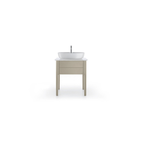 Duravit Luv Opzetwastafel - 60x40cm - met 1 kraangat - zonder overloop - glans wit SW227986