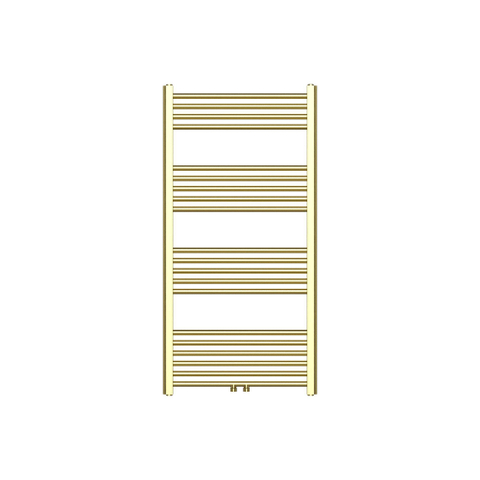 Belrad Handdoekradiator - middenaansluiting - 1200X600mm - 414Watt - Goud SW1152700