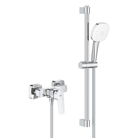 GROHE Cubeo douchekraan - met koppelingen - met Tempesta 110 glijstangset - chroom SW1185550