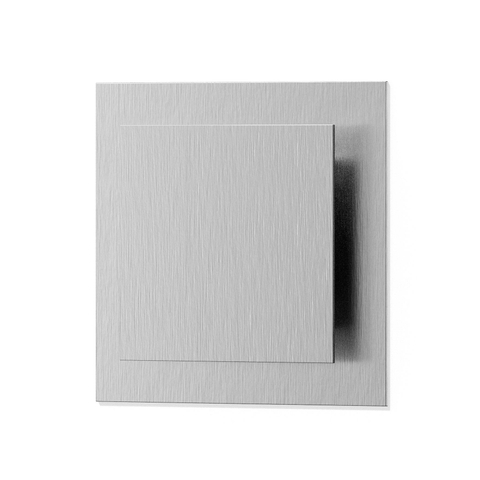 Looox grille d'aération 15x15cm avec pince inox SW101336