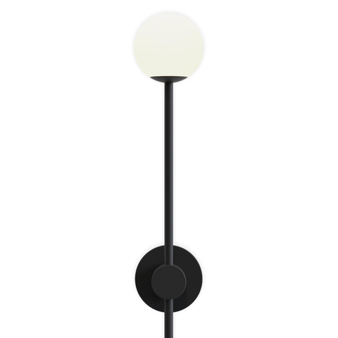 Astro Orb Single applique murale excl. G9 noir mat SW680088