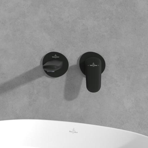 Villeroy & Boch Antao robinet de lavabo - encastré - noir mat SW974146