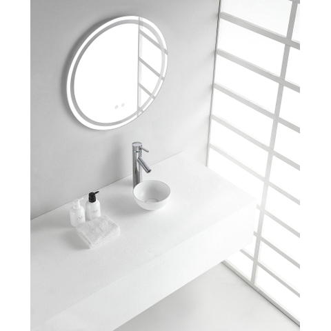 Wiesbaden Consilio Waskom rond - 20x9cm - keramiek - mat wit SW440854