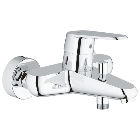 Grohe Eurodisc Cosmopolitan Badkraan - met omstel - met koppelingen - 46mm - chroom 0437713