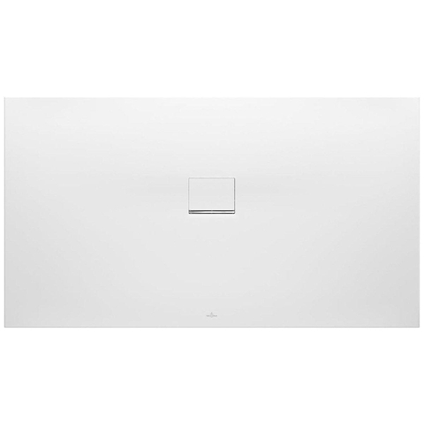 Villeroy & Boch Squaro infinity douchevloer - 130x90cm - grijs SW480121