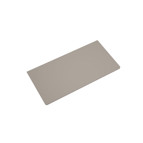 Saniclass Tops Topblad - 100x1.2x46cm - afgeronde hoeken - taupe SW910986
