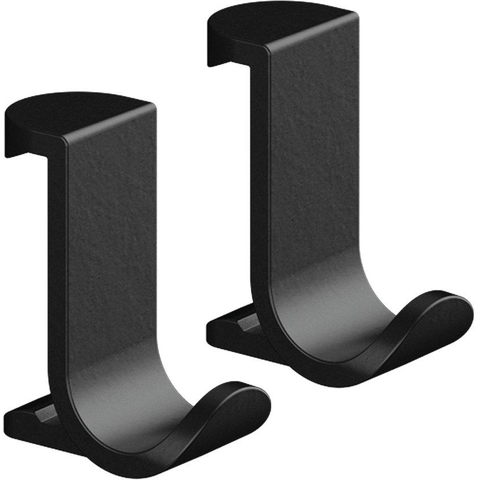 Hansgrohe Wallstoris Handdoekhaak - 1.8x3.9x3.2cm - 2 stuks - mat zwart SW651146