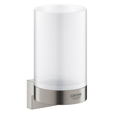 Grohe Selection Wandhouder - voor zeepdispenser/glas - Supersteel (RVS) SW444076