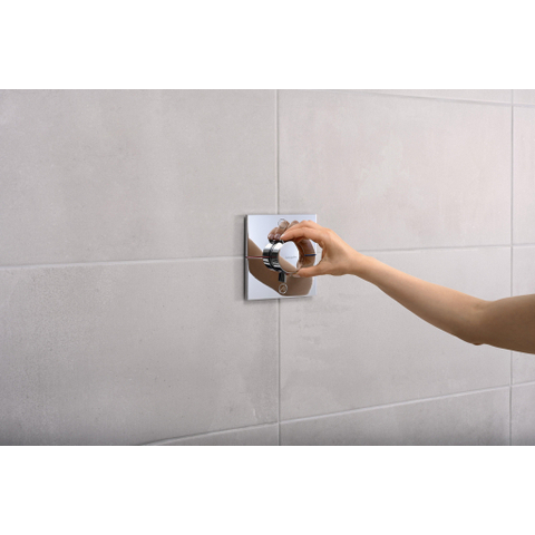Hansgrohe ShowerSelect Comfort E Thermostaat - inbouw - 2 functies - hoogglans chroom SW918161